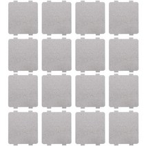 12PCS 도파관 커버 전자 레인지를위한 범용 운모 플레이트 시트 교체 부품 절연 액세서리, 보여진 바와 같이, 하나