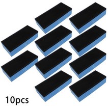 105pcs 자동차 세라믹 코팅 스폰지 유리 나노 왁싱 코트 애플리케이터 폴란드어 패드 전문 세척 왁스 도구 수리 액세서리 세차 용품, 10pcs 작은 유형