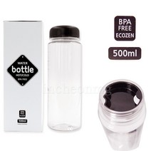 3500 에코젠 보틀 500ml 투명 물병 물통 친환경 소재