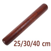 옻칠 장미목 나무밀대 (만두밀대 반죽밀대 원목밀대, 소형 25x3.5cm, 1개