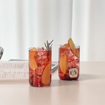 (2p set) 로웰 400ml 에이드 스파클링 카페잔, 2개