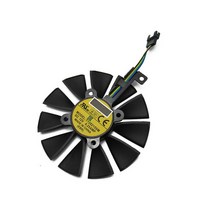 ASUS Strix GTX 1060 OC 1070 1080 용 그래픽 카드 쿨러 팬 GTX 1080Ti RX 480 T129215SU 87MM, 02 5Pin
