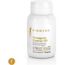 Biogena 바이오제나 피크노제놀 소나무 껍질 추출물 Pycnogenol Pine Bark Extract 30정