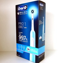 오랄비 프로 1000 3D 충전식 전동칫솔 - 독일산 정품