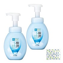 하다라보고쿠쥰 폼클렌징 히알루론 포밍세안 2종+보너스 세트 일본화장품직구, 160ML*2입 1개