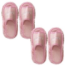 청소 슬리퍼 본품 2개 + 리필 패드 2개, ACTE청소슬리퍼 본품2개+청소패드리필2세트(핑크)