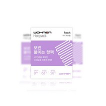 WOHNEN 미니핫팩 100매, 보넨핫팩-미니파스 100매