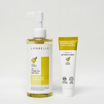 랑벨 내츄럴 딥 클렌징 오일 200ml+클렌징폼30ml