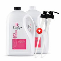 케라시스 샤이닝 대용량 샴푸 4L+린스4L+펌프2개, 케라시스  4Lx2+펌프2(샴1/린1)