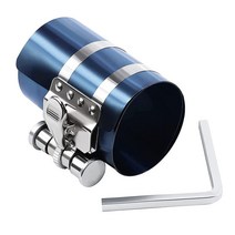 강철 자동차 엔진 피스톤 링 압축기 휴대용 교체 조정 가능한 도구 잔디 깎는 기계 설치기 액세서리 렌치, ,4인치