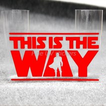 랩핑 데칼 다이 컷 스티커 이것은 길입니다 자동차 오프로드 용 데칼 여행 오토바이 레이싱 헬멧 자, 04 빨간_04 25cm