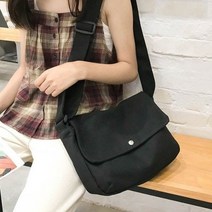 브이와이 [VY] 여자 신입생 쁘띠 패브릭 민무늬 개강룩 캐쥬얼 숄더백