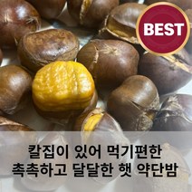 [품질보장] 약단밤 칼집밤 A등급 밤 1kg 칼집단밤 고당도 고품질 영양간식, 2022 칼집 햇 약단밤 700g, 1개