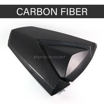 ABS 플라스틱 시트 카울 Yamaha YZF R25 R3 MT-25 MT-03 2020 2019 오토바이 액세서리 뒷좌석 페어링, 01 Carbon fiber