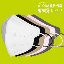 KF94 스타 컬러 마스크 100매, 핑크 100매