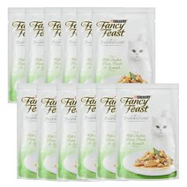 퓨리나 팬시피스트 인스퍼레이션 70g 24개입 고양이간식, 치킨