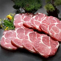 글램쿡 스페인 돼지고기 듀록 목살 500g 구이용 스테이크용 바베큐용 캠핑고기, 듀록목살500g, 일반용 10mm, 1개