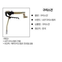 구리스 호스 흡입기 흡착판 그리스건 먼지 제거