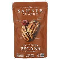 Sahale Snacks 사할리 스낵 발도스타 피칸 글레이즈드 믹스 113g(4oz) 3팩 Valdosta Pecans