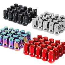 락모터스 자동차 락너트 P1.5XM12 현대 기아 스페셜키 휠너트 휠볼트 경량너트 락볼트 휠 타이어튜닝 차량용, 7각락너트(실버), 1개