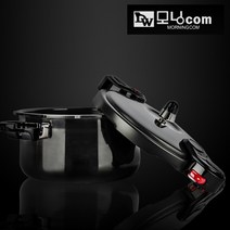 대웅모닝컴 고압렵 경질압력솥 가스 인덕션 겸용 백숙 갈비찜 삼계탕 수육 3인용 4인용 6인용 8인용, 7~8인(5L)