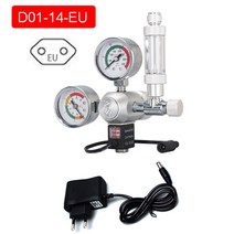 차량냄새제거 옷장냄새제거 곰팡이 화장실탈취제 냄새제거 오존발생기 DIY 수족관 CO2 레귤레이터 마그네틱 솔레노이드 키트 체크 밸브 어항 액세서리 제어 시스템 반응기 발전기 세트, 24.AC100240VEU plug  M22