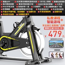 실내 자전거 사이클 스피닝 스핀바이크 좌식 유산소운동 Metron 회전 초저소음 체중, s6-블랙-차량 강화 스틸-게임 앱-개인 교육-휴