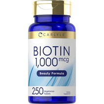 Carlyle Biotin 칼라일 비오틴 10000mcg 250정, 1개, 기본