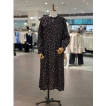 써스데이아일랜드 변형카라 롱 원피스 T226MOP160W