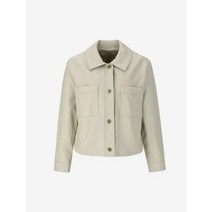 기타 [AK PLAZA][SOUP]크롭 에코 레더 재킷(SZ2LE90)