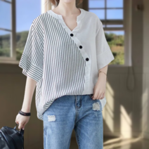 여름 블라우스 셔츠 여성 캐주얼