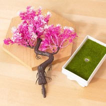 텃밭 용품인공 화분 작은 나무 장식 침실 홈 테이블 가든 웨딩 파티 꽃, 07 Purple Red