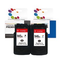 캐논 PG-945XL CL-946XL 대용량 호환 잉크 세트 MG3090 W MG2490 TS3490