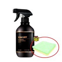 [타월증정] 더클래스 왁스오프 자동차 탈지제 IPA 유분 제거제 도장면 정리 전처리제 500ml