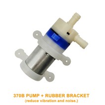 수중펌프 가압 배수 지하수 정화조 수중모터 인버터 펌프 12v dc 소형 370 워터 dc 모터 저소음 대형 물 흐름 0.4-1.2lmin 마시는 미니 klc 다이어프램 142, b 펌프 n 2 브래킷