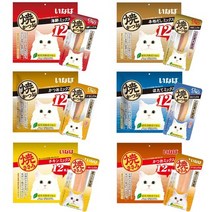 이나바 챠오 야끼닭가슴살 4종 야끼가다랑어 4종 대용량 12p, 야끼사사미 12p 치킨믹스