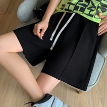 말랑마쥬 여름 보들보들 쿨링면 절개와이드 하프팬츠