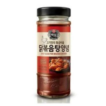 CJ더마켓 만능 소스 황금 소스 양념 장레시피 백설 닭볶음탕양념 닭볶음탕 닭갈비 만능간장 닭요리 490G, 8개