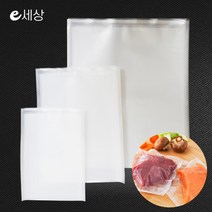 e세상 가정용 진공포장비닐 진공포장지 진공팩 모든기계사용, 40매입, 소형 파우치(15cm*24cm)
