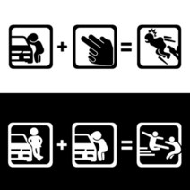 차량용 만화 카툰 스티커 웃긴 병맛 k5튜닝 캠핑카꾸미기 화물차데칼 경차, 화이트, B타입