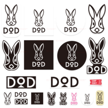 DOD 도플갱어 스티커 20종 세트 감성 캠핑 자동차 데칼 방수 로고스티커