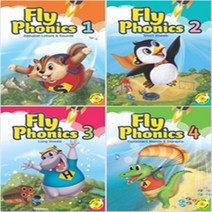 투판즈 Fly Phonics 1 2 3 4 SB + WB 플라이 파닉스 레벨, Fly Phonics 2 SB + WB