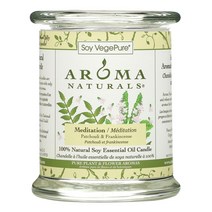 소이 베지퓨어 100 천연 소이 에센셜 오일 캔들 명상 파출리 유향 260g(8.8oz)