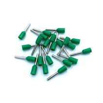 산업용 100PCS 절연 페룰 터미널 블록 E0508 E7508 E1008 1508 코드 엔드 와이어 커넥터 전기 크림프 터미네이터 냉간 압착, [07] 그린, [06] E4009