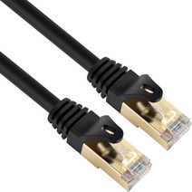 NETmate CAT.8 SSTP 기가 랜케이블 1m/NM-U801C/초고속 40Gbps 인터넷 케이블/알루미늄+편조 2중 차폐/2000MHz 대역폭/50u 금도금 핀
