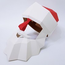 가면시대 매장 홍보용 할아버지 분장 수염 가면 행사용품대여, 산타가면