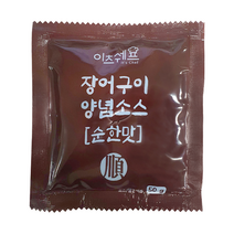 이츠쉐프 장어양념소스 일회용 순한맛 50g, 100개