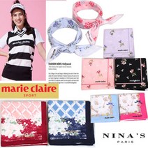 니나스파리 marie clarie 레이디 골프여성손수건 2SS163