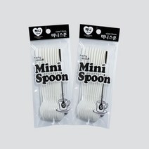 하니 일회용 미니스푼 10p 차 음료 디저트 커피용 15cm, 1개, 10개