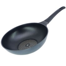 [국내산] 고급 인덕션 후라이팬 프라이팬 주물 티타늄 코팅 다용도 후라이펜, 1개, *고급 통주물 IH 궁중팬28cm.